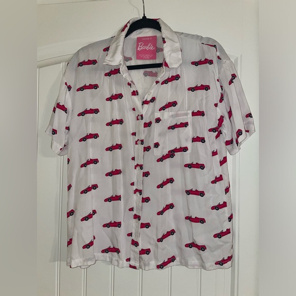 ⚡️SALE⚡️Barbie Button Down Shirt - Picture 1 of 5